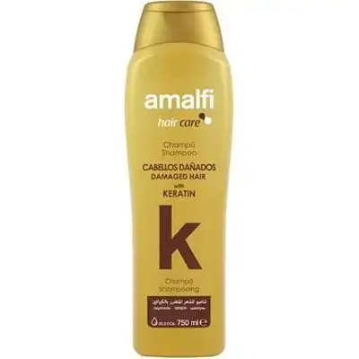 Amalfi Shamp Krtn Hair Damage750ml