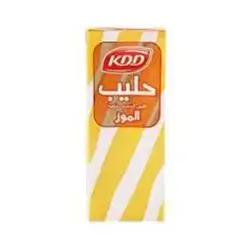 Kdd Uht Flavored Milk Banana1l