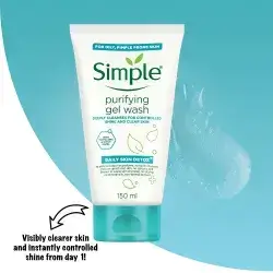 simple purifying gel wash
