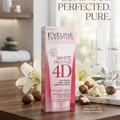 Eveline Cosmetics White Prestige 4D Whitening Body Cream Sensitive Areas