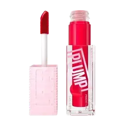 Lifter Plump + Chili Pepper Lip Plumping Gloss 004 RED FLAG 5.4ml _ MAYBELLINE NEW YORK