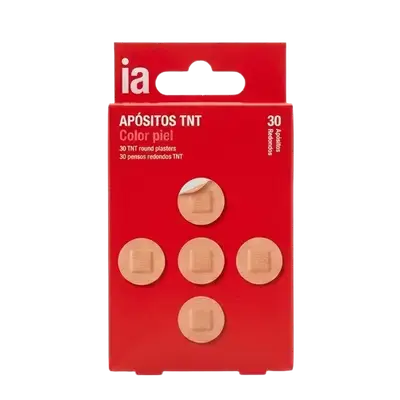 Skin Color TNT Round Plaster 30Pcs _ia