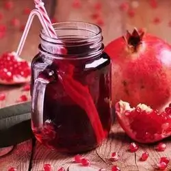 Pomegranate juice Bottle