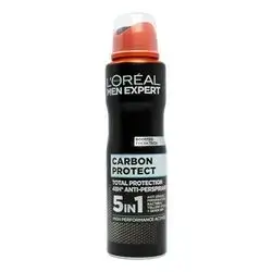 L'Oreal Paris Body Spray Deodoran Carbon Protect For Men 150 Ml