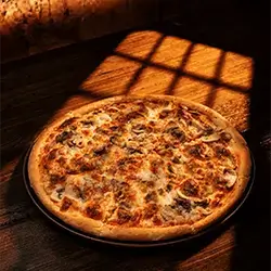 بيتزا الفطر صغيرة