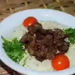 Mutabbal with Meat