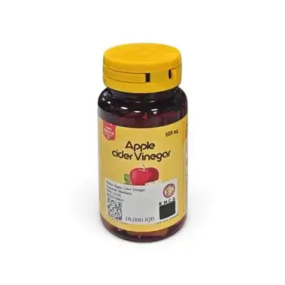 Apple Cider Vinegar (500 mg) supplements