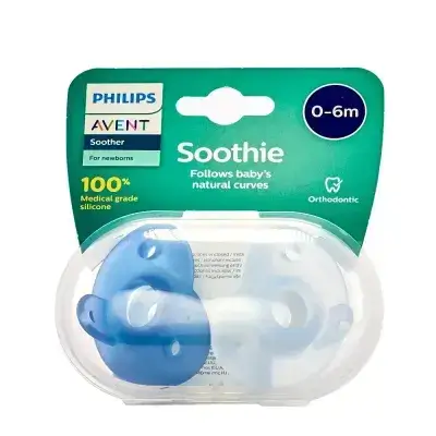 Philips Avent Soothie Soothie 0-6M 2 Units Blue