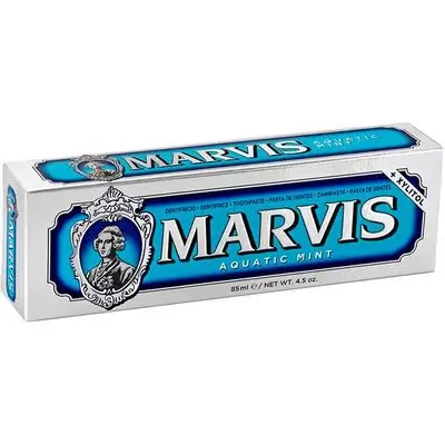 معجون أسنان بنكهة النعناع المائي من Marvis (85 مل)//Marvis Aquatic Mint Toothpaste 85 ml