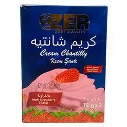 Zer Strawberry Chantilly Cream