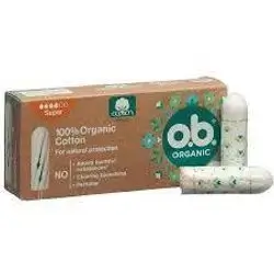 organic cotton super tampon
