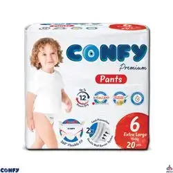 Confy Diapers 6 Shorts Extra Large 16+kg 20 pieces