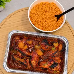 Wings And Red Rice