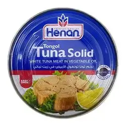 Henan Tuna In Vegetable Oil 185g