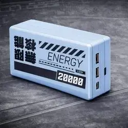 WEKOME • Capacity: 20,000mAh • PD 35W Fast Charge • QC3.0 22.5W Output • USB-A & USB-C Ports • Model: WP-39 (TNT Series)