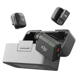 DJI MIC MINI WIRELESS MICROPHONE , MICROPHONE SANS FIL ( 2 TX + 1 RX + CHARGING CASE )
