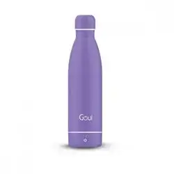 Goui Stainless Steel Bottle With Power Bank 6000mAh - Purple