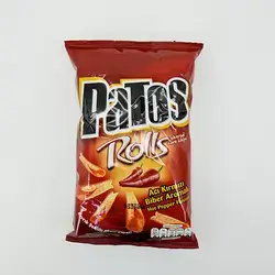 Patos Chips Hot Pepper 105Gm