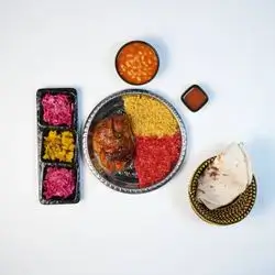 Half Charcoal Chicken
