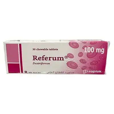 Replek Referum Dextriferron 100Mg 30 Chewable Tablets