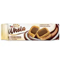 ETi Whola Digestive Milk Chocolate Biscuits 114g