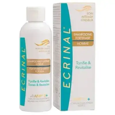 ECRINAL Fortifying Shampoo For Men - 200ml | اكرينال شامبو مقوي لشعر الرجال - 200 مل