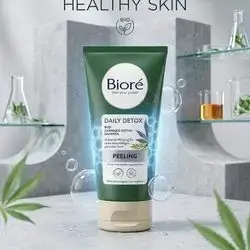 Bioré Daily Detox Bio-Cannabis-Sativa-Samenöl Peeling