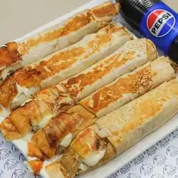 5 chicken shawarmas with Big Pepsi (for 2 people)