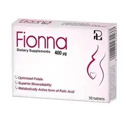 fionna 400mcg folic acid 30 tablets