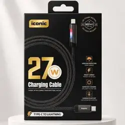 27w charging cable type-c to lightning