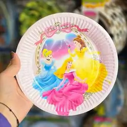 disposable paper plate