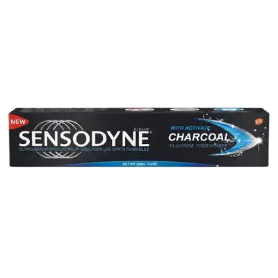 SENSODYNE Fluoride Toothpaste with Activate Charcoal 100ml _ gsk