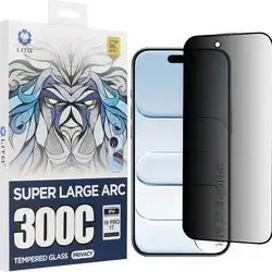 LITO 300C Super Large Arc Privacy Tempered Glass Screen Protector (iPhone 17 Air)