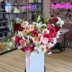 Box flowers mix