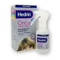 Hedrin Spray Gel For Lice And Eggs