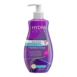 Hydroderm Depilatory Cream Body & Face Sensitive Skin