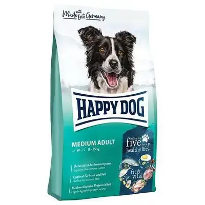 Happy Dog MEDIUM ADULT 11-25 weight , 4kg