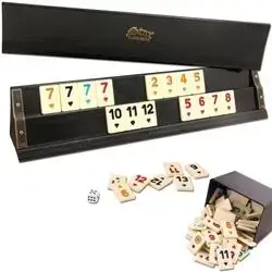 Star Okey Black Pearl Rummy Set