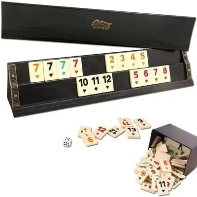 Star Okey Black Pearl Rummy Set
