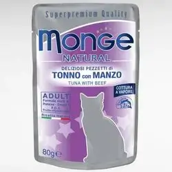 Monge Tuna & Beef 80g
