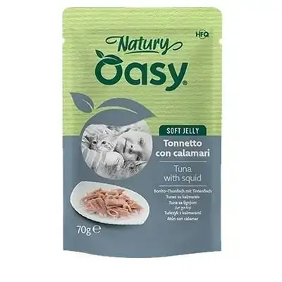 Oasy jelly Tuna with squid 70g