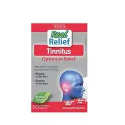 Real Relief Tinnitus Optimum Relief 60 chawable tablets