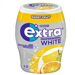 EXTRA Kaugummi, Professional White, Sweet Fruit, 50 St