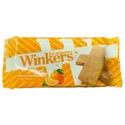 Winkers Orange Cream Wafer, 45g