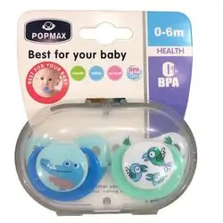 feeding pacifier Pop Max width Head for Kids (0_6)