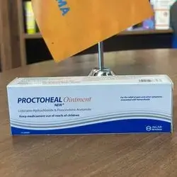 proctoheal ointment lidocine & fluocinolone for the relief of pain and other symptoms assocuated with hemorrhoids 15grams