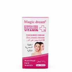 Magic dream Hydrolyzed Milk Collagen Vitamin Face & Body Cream