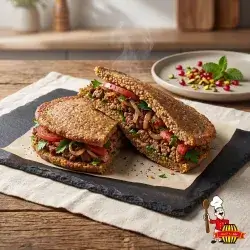 Mosuli Kibbeh Sandwich