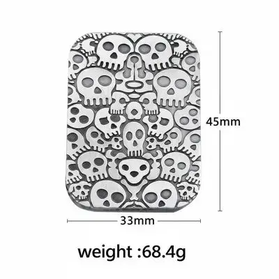 Skull push card