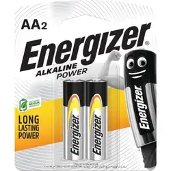 Energizer Alkaline AA 1.5V Battery 2Pcs
